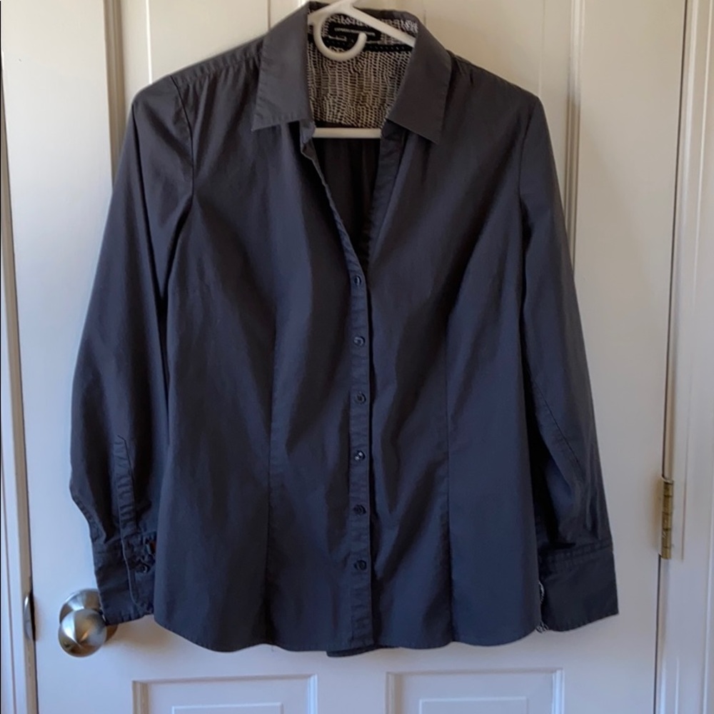 Grey Button Down Shirt